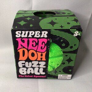 NeeDoh Green Super Fuzz Ball Sensory Toy (1 Super Fuzz Ball Per Order)